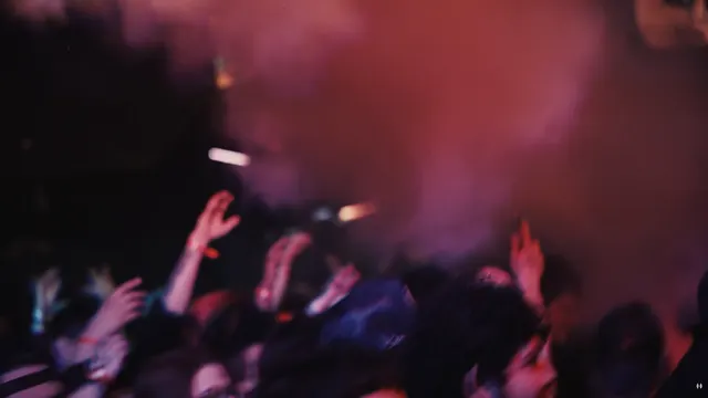 Concert crowd at the Recess Tour in Lincoln, Nebraska