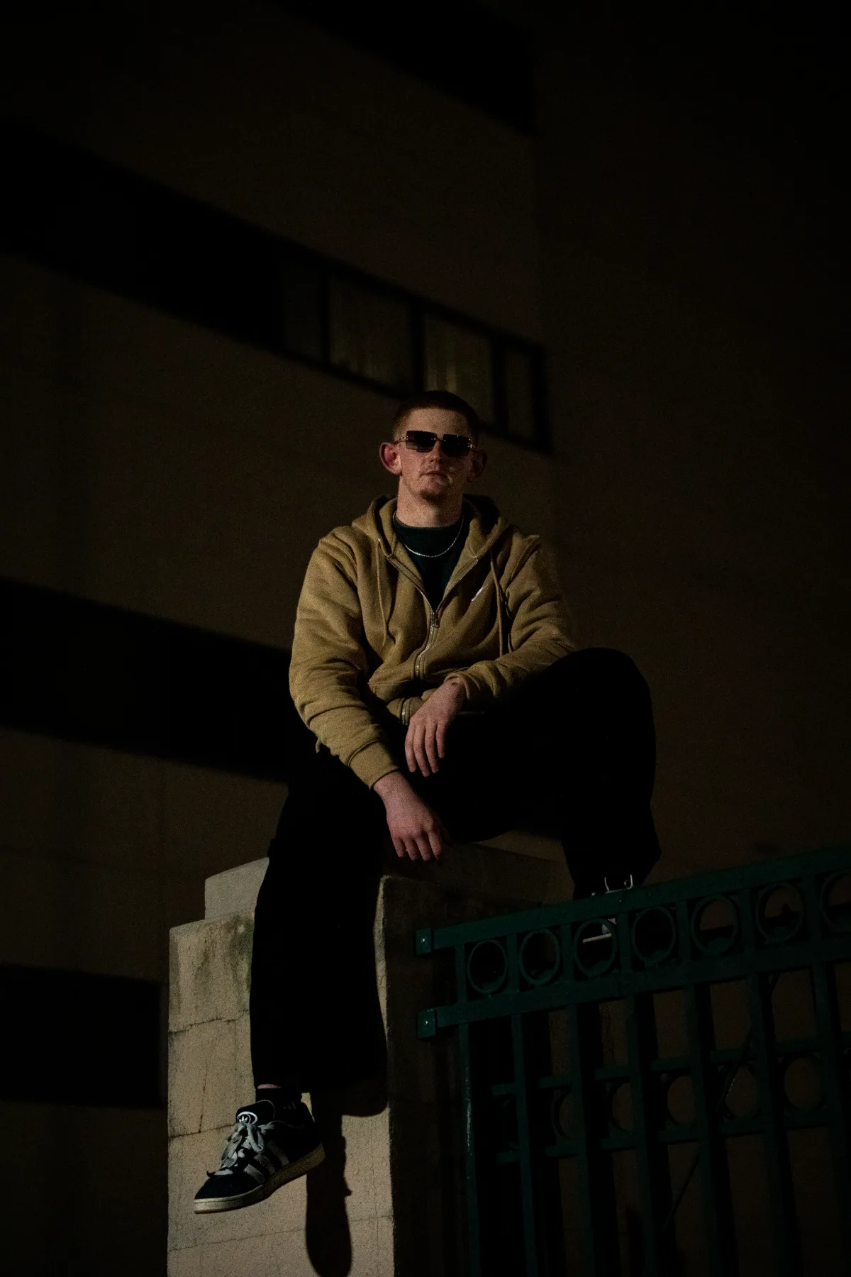 Creative concept portrait in Lincoln, Nebraska