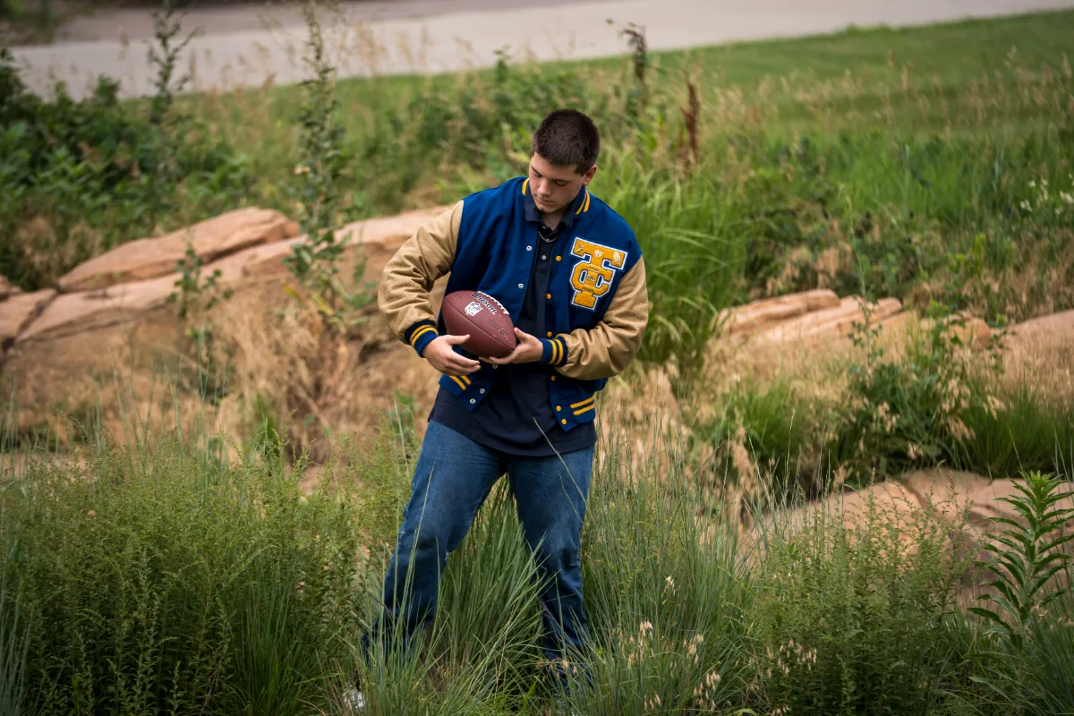Senior portrait session in Lincoln, Nebraska