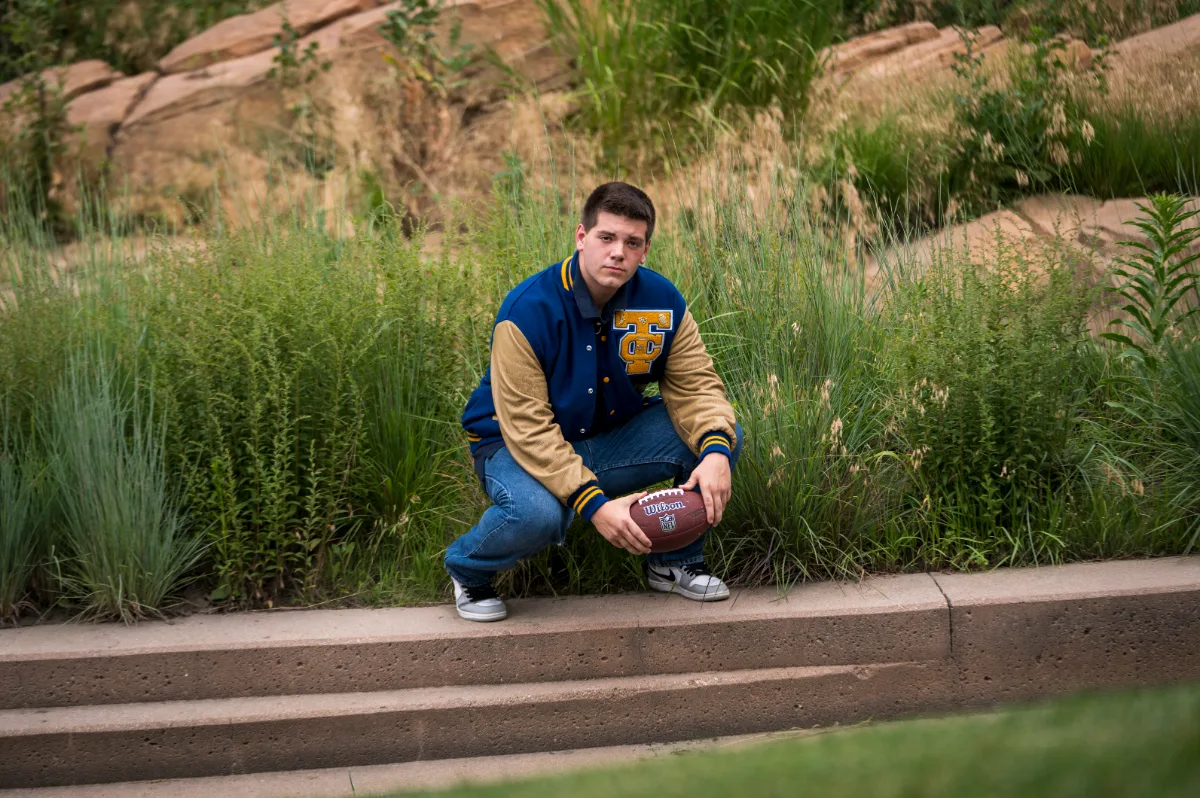 Senior portrait session in Lincoln, Nebraska