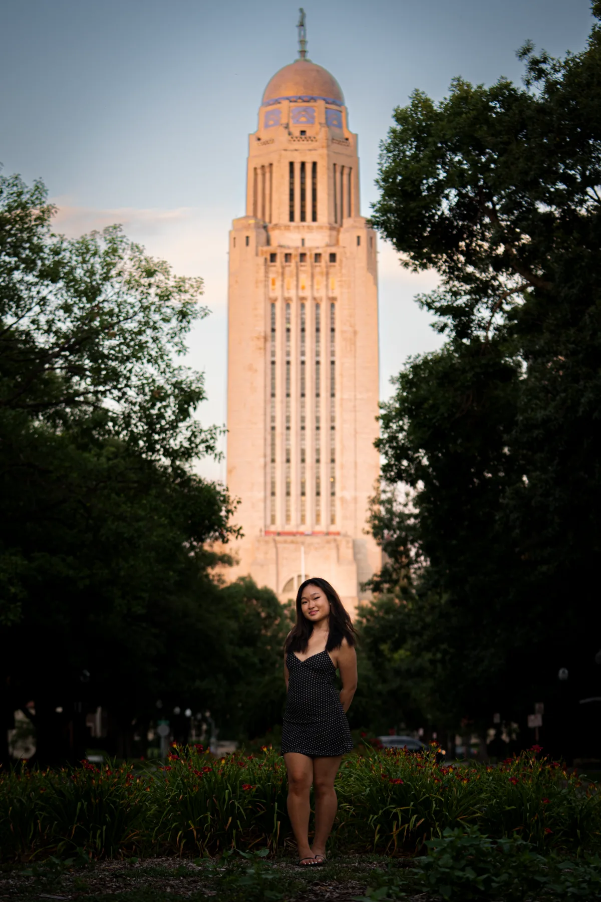 Senior portrait session in Lincoln, Nebraska